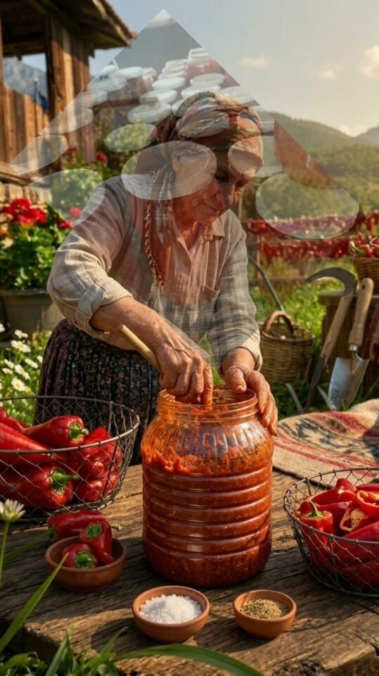 El yapım biber salca
